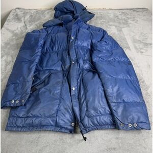 Vintage 70s L.L. Bean Goose Down Puffer Jacket Jacket Men's Size Large Blue